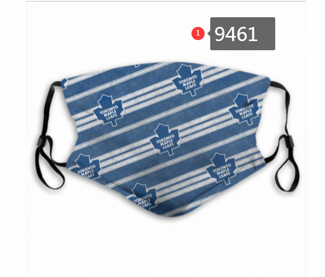 New 2020 NHL Toronto Maple Leafs  #24 Dust mask with filter